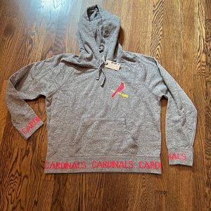 American Eagle Tailgate St. Louis Cardinals Hoodie. Cotton. Size large. NWT